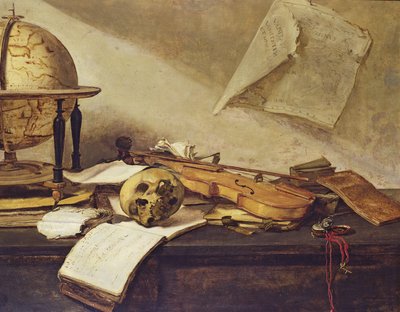 Memento Mori door David Teniers the Younger